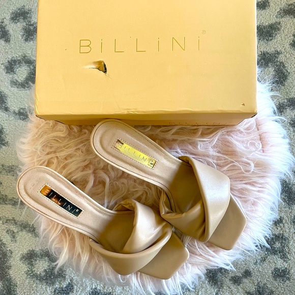 Billini Calisto Sandal Heels - SZ9, New in Box Color Cashew - Picture 4 of 6